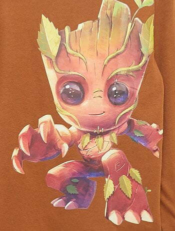 Camiseta de manga larga estampada 'Groot'