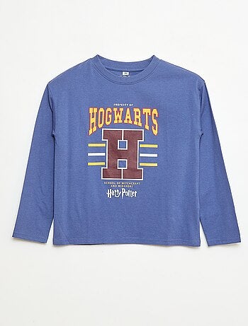 Camiseta de manga larga estampada 'Harry Potter'