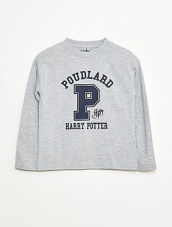 Camiseta de manga larga estampada 'Harry Potter'
