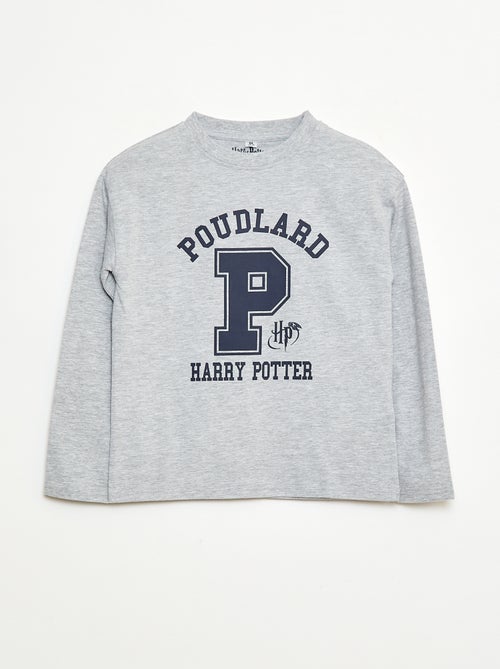 Camiseta de manga larga estampada 'Harry Potter' - Kiabi