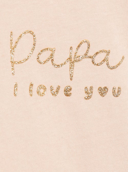 Camiseta de manga larga estampada - Kiabi