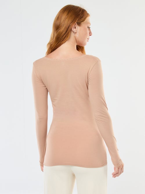 Camiseta de manga larga interior - Kiabi