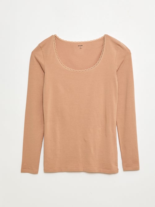 Camiseta de manga larga interior - Kiabi