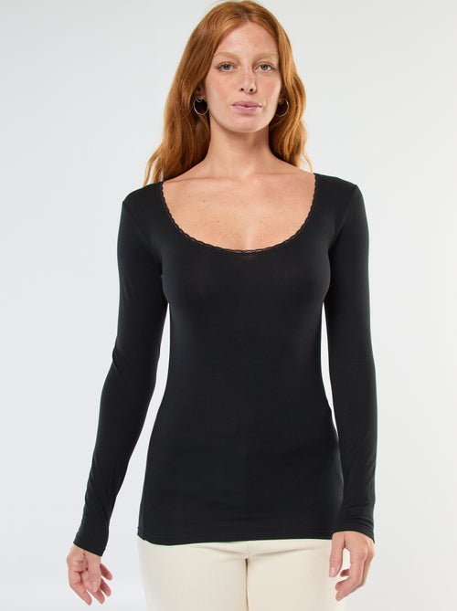 Camiseta de manga larga interior - Kiabi