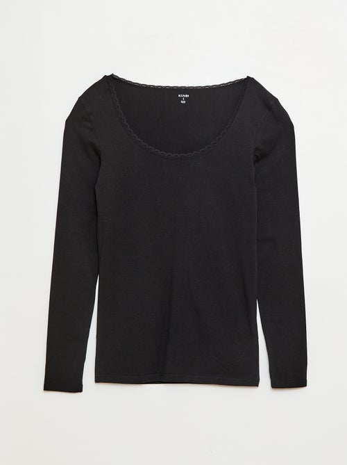Camiseta de manga larga interior - Kiabi