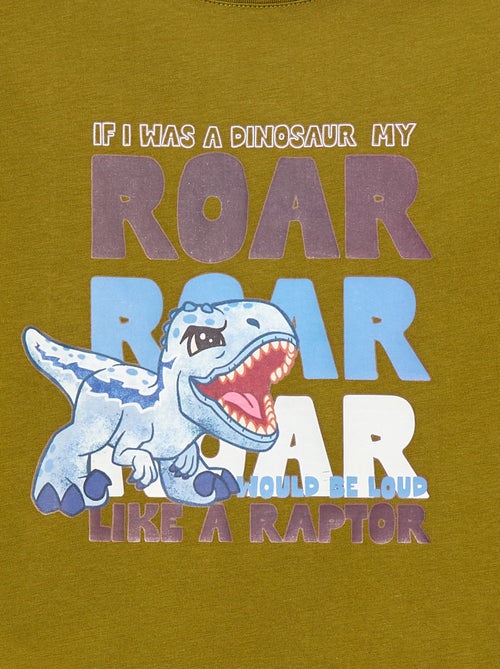 Camiseta de manga larga 'Jurassic World' - Kiabi