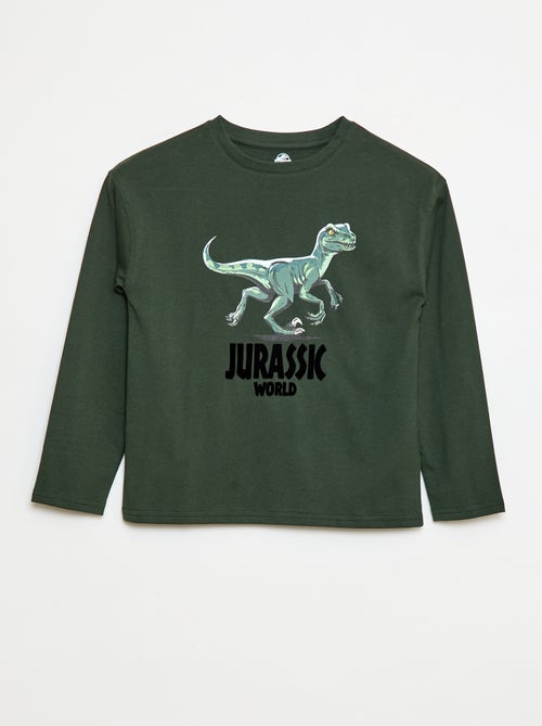 Camiseta de manga larga 'Jurassic World' - Kiabi