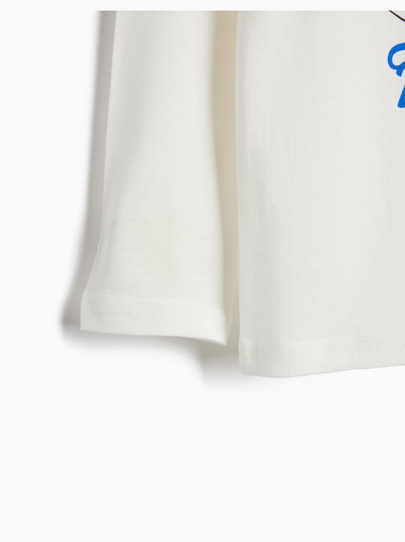 Camiseta de manga larga 'la patrulla canina', mo fashion Blanco - Kiabi