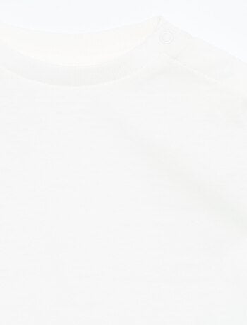 Camiseta de manga larga lisa