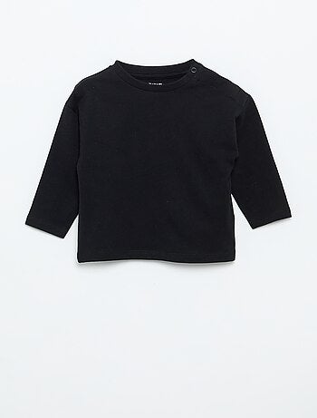 Camiseta de manga larga lisa