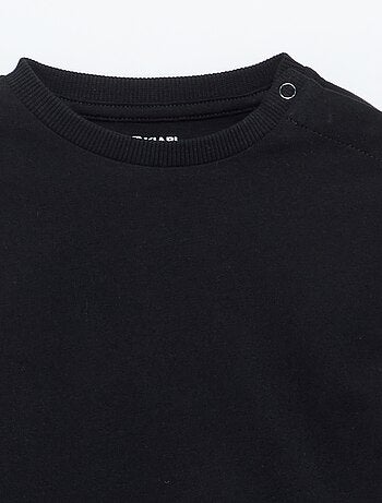Camiseta de manga larga lisa