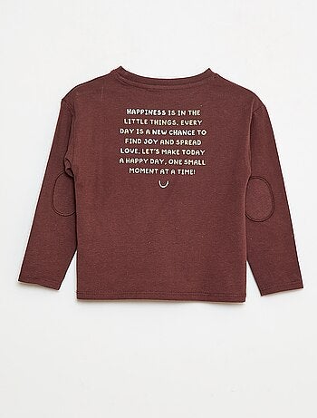 Camiseta de manga larga