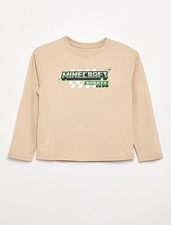 Camiseta de manga larga 'Minecraft'