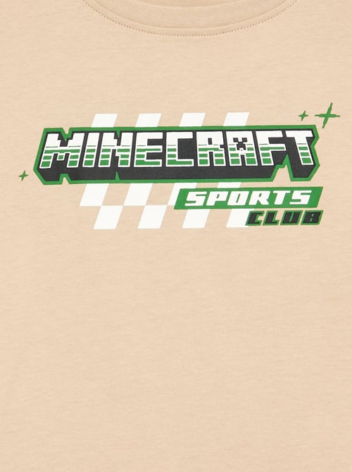 Camiseta de manga larga 'Minecraft' - Kiabi Camiseta de manga larga 'Minecraft' - Kiabi
