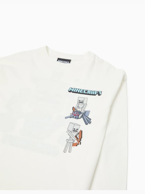 Camiseta de manga larga 'Minecraft', MO Fashion - Kiabi
