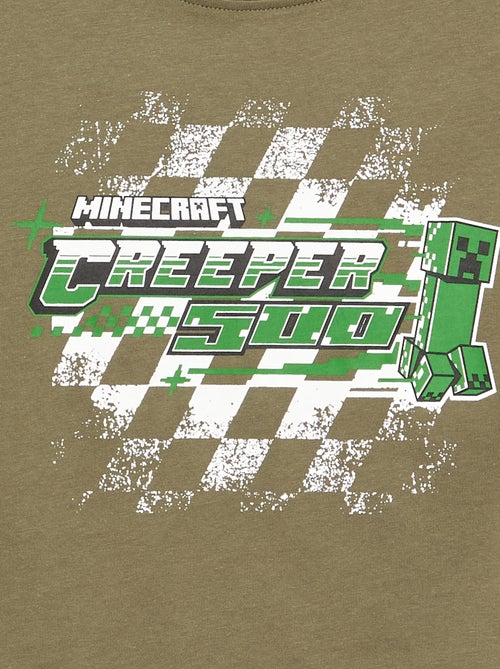 Camiseta de manga larga 'Minecraft' - Kiabi Camiseta de manga larga 'Minecraft' - Kiabi
