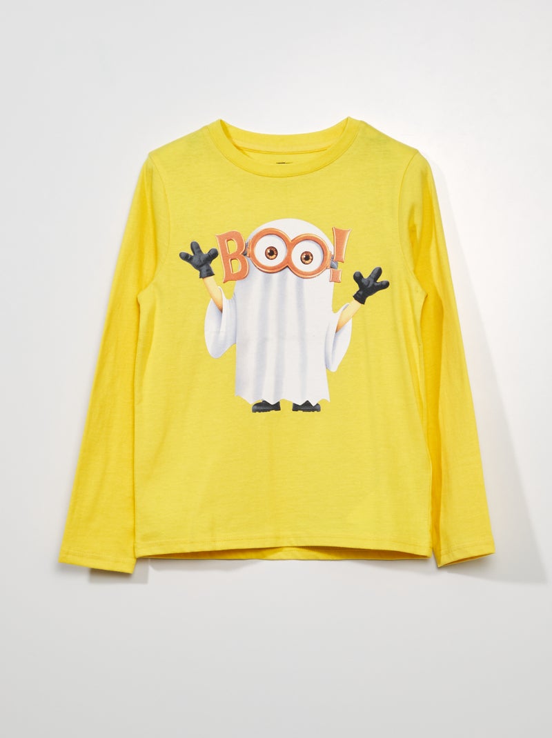 Camiseta de manga larga 'Minions' - Halloween AMARILLO - Kiabi