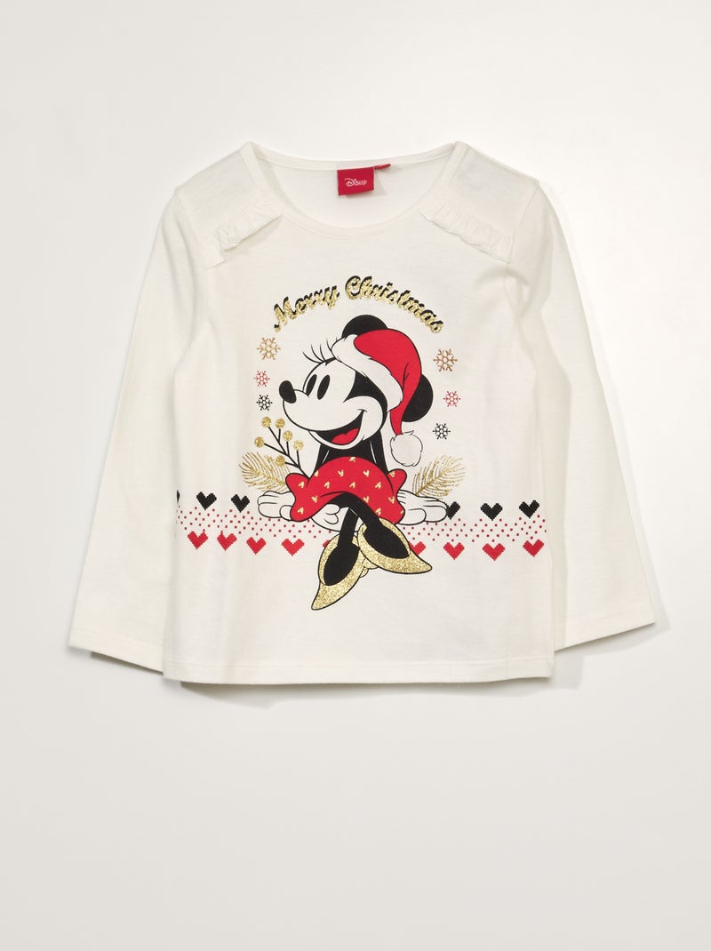 Camiseta de manga larga 'Minnie' BEIGE - Kiabi