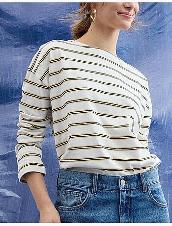 Camiseta de manga larga, MO Fashion