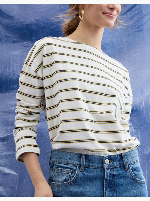 Camiseta de manga larga, MO Fashion - Kiabi