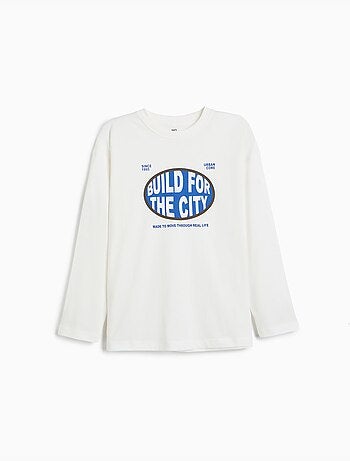 Camiseta de manga larga, mo fashion
