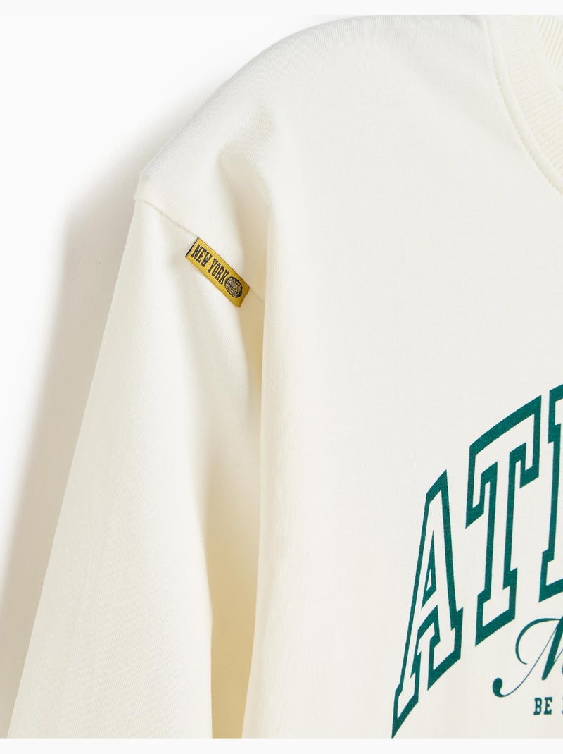 Camiseta de manga larga, mo fashion Blanco - Kiabi