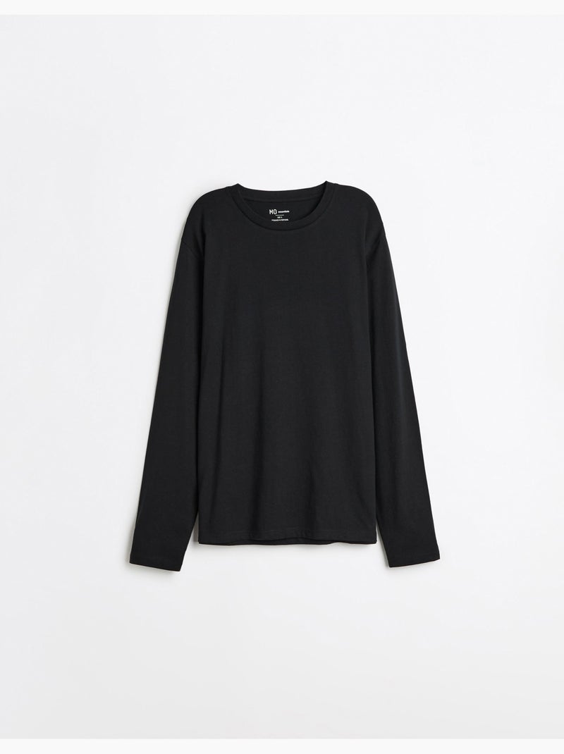 Camiseta de manga larga, mo fashion Negro - Kiabi