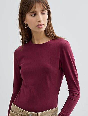 Camiseta de manga larga, MO Fashion