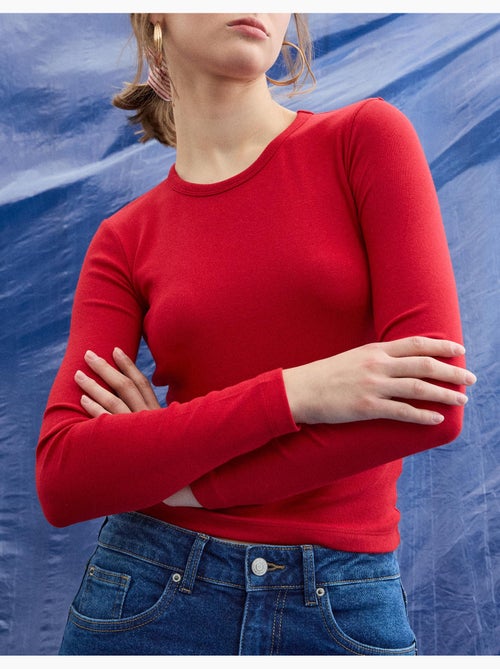 Camiseta de manga larga, MO Fashion - Kiabi