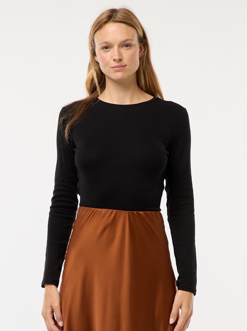 Camiseta de manga larga - Kiabi