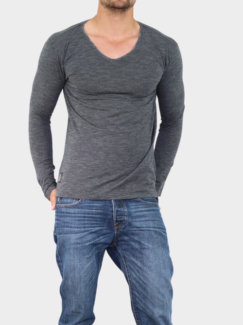 camiseta de manga larga - Kiabi