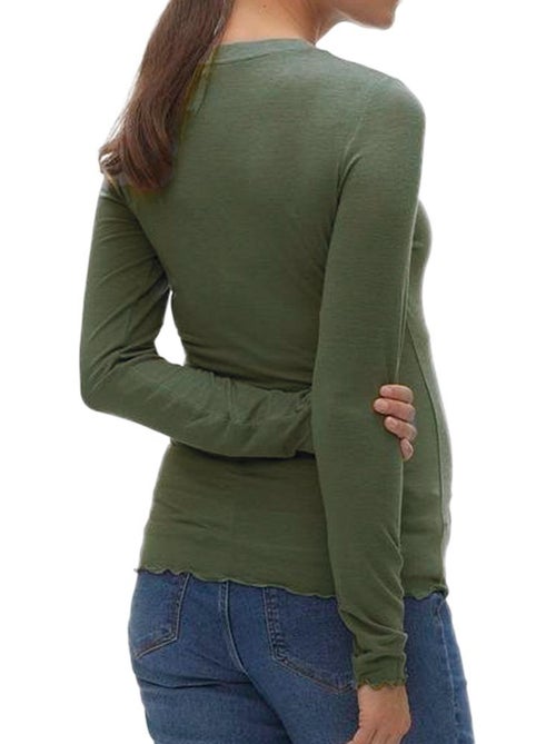 Camiseta de Manga Larga para Embarazadas Vero Moda Maternity - Kiabi