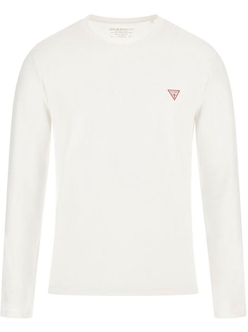 Camiseta de manga larga para hombre - guess Blanco - Kiabi