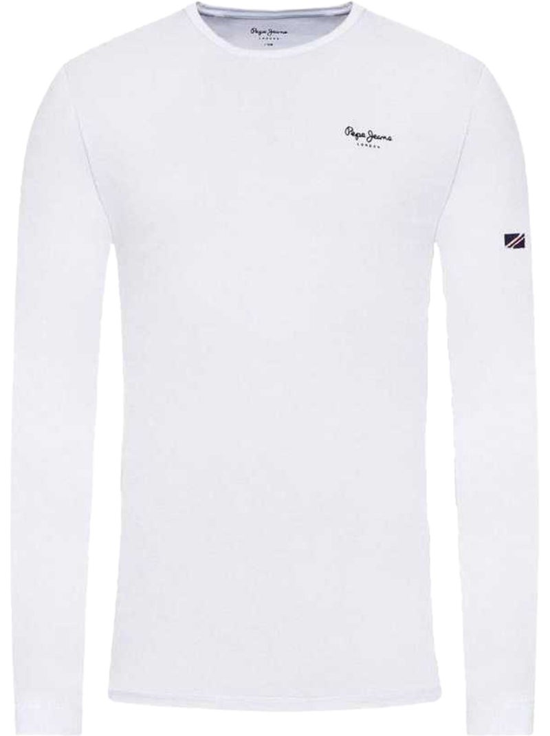 Camiseta de manga larga para hombre - pepe jeans Blanco - Kiabi