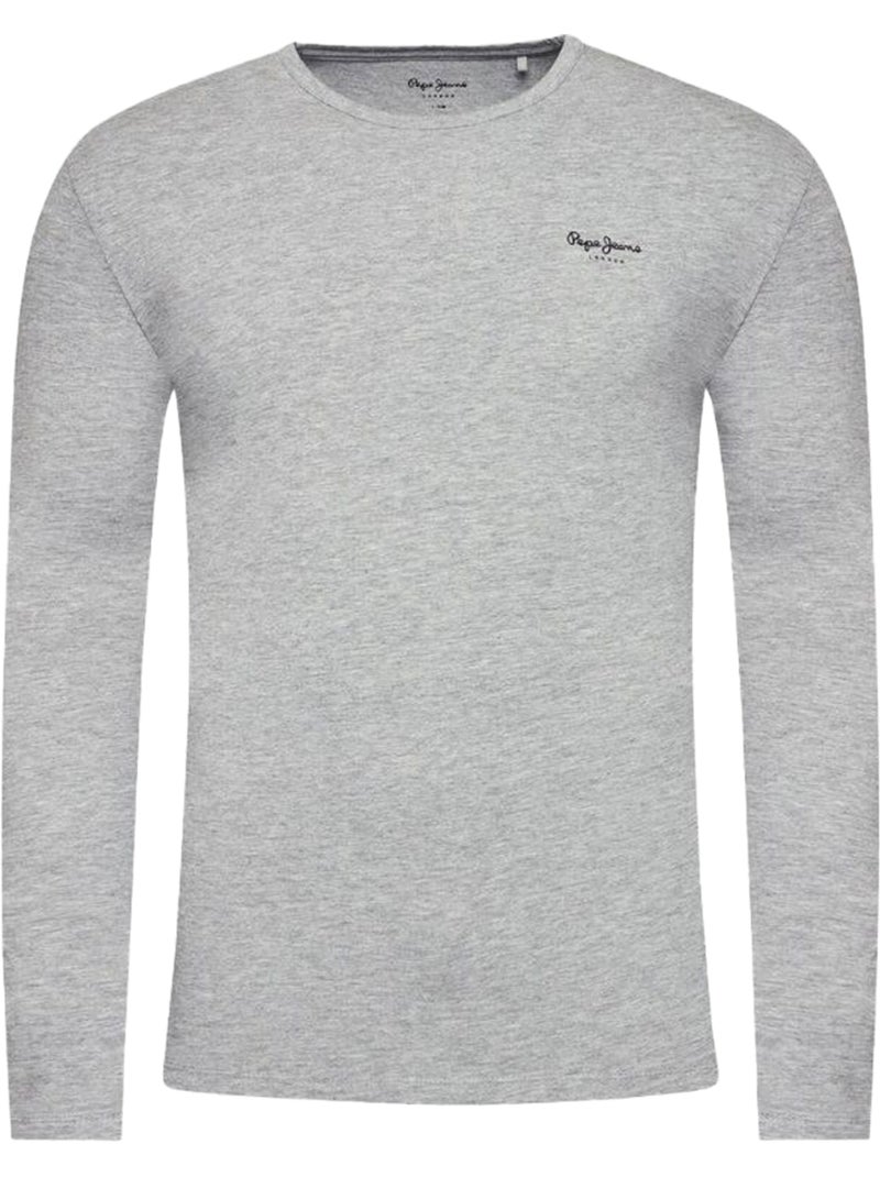 Camiseta de manga larga para hombre - pepe jeans Gris - Kiabi
