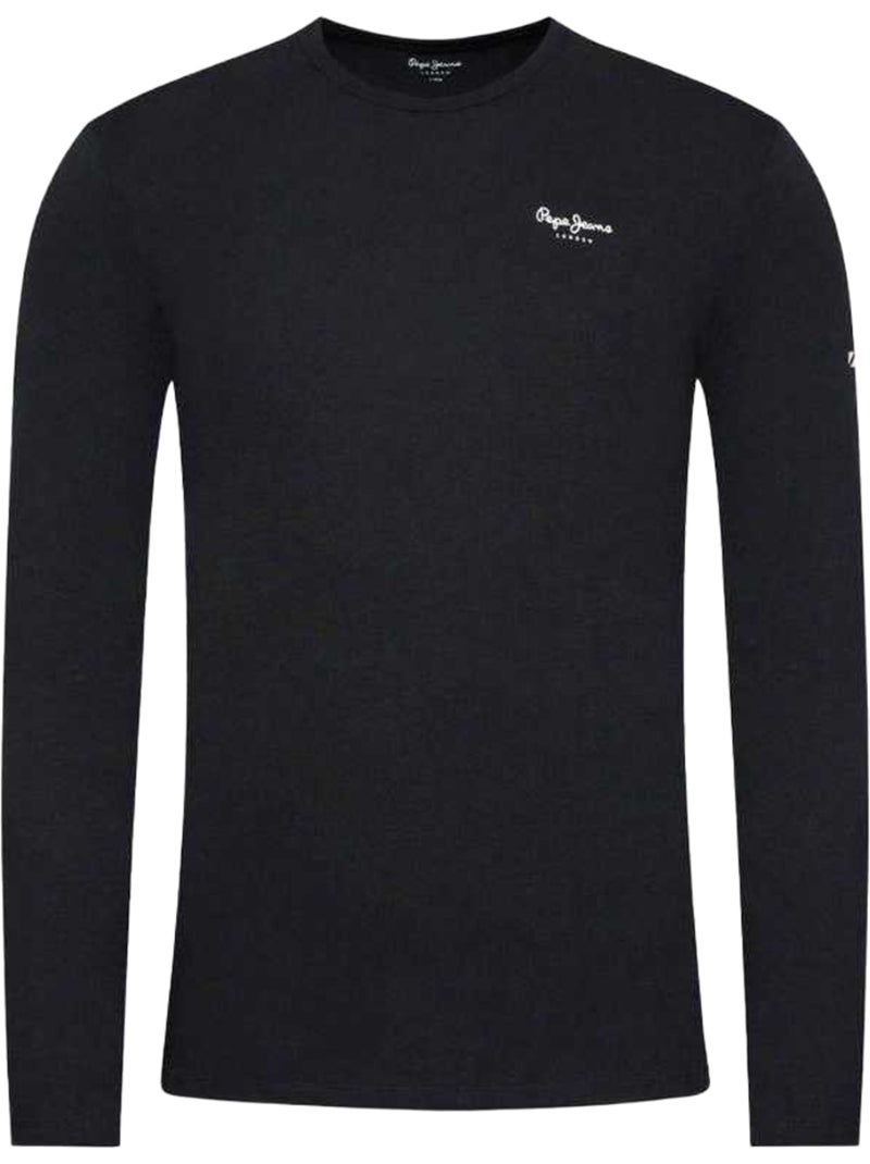 Camiseta de manga larga para hombre - pepe jeans Negro - Kiabi