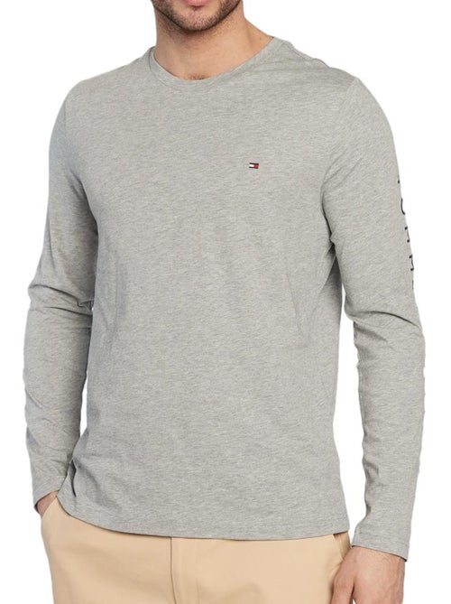 Camiseta de Manga Larga para Hombre Tommy Hilfiger - Kiabi Camiseta de Manga Larga para Hombre Tommy Hilfiger - Kiabi