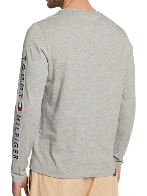 Camiseta de Manga Larga para Hombre Tommy Hilfiger - Kiabi Camiseta de Manga Larga para Hombre Tommy Hilfiger - Kiabi