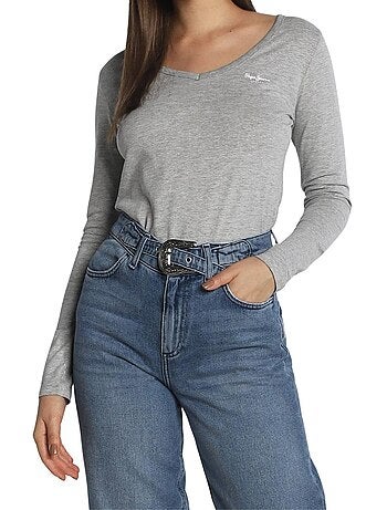 Camiseta de manga larga para mujer - pepe jeans