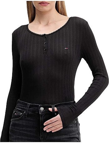 Camiseta de Manga Larga para Mujer Tommy Hilfiger