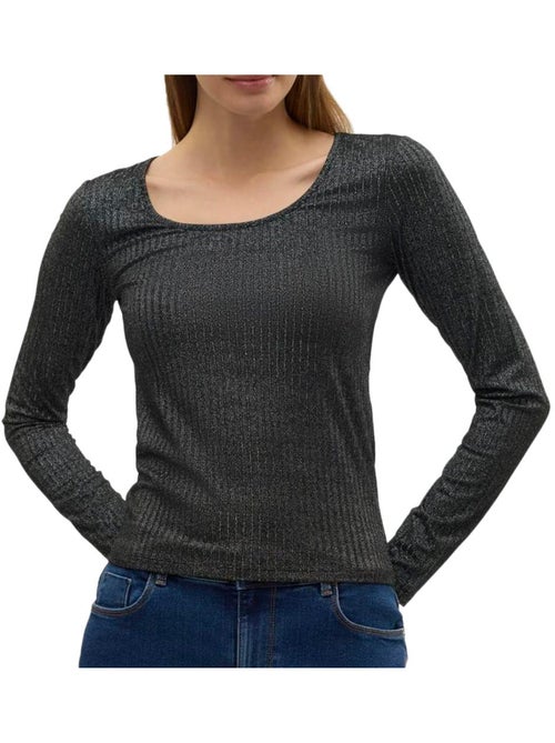 Camiseta de Manga Larga para Mujer Vero Moda - Kiabi Camiseta de Manga Larga para Mujer Vero Moda - Kiabi