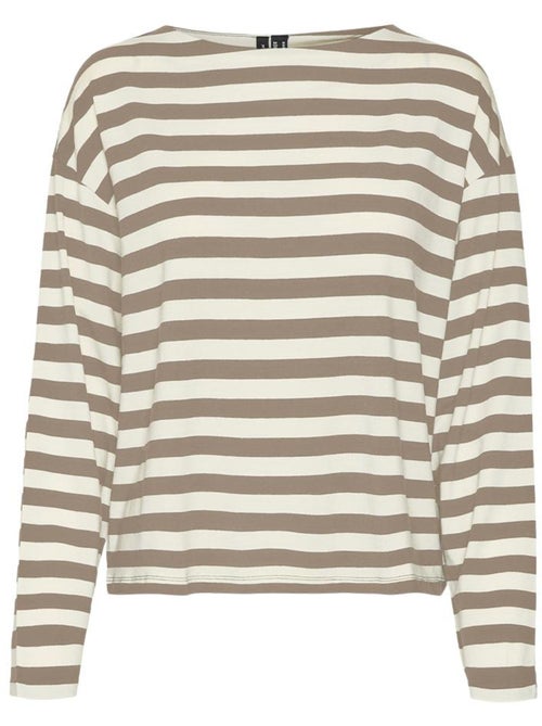 Camiseta de Manga Larga para Mujer Vero Moda - Kiabi Camiseta de Manga Larga para Mujer Vero Moda - Kiabi