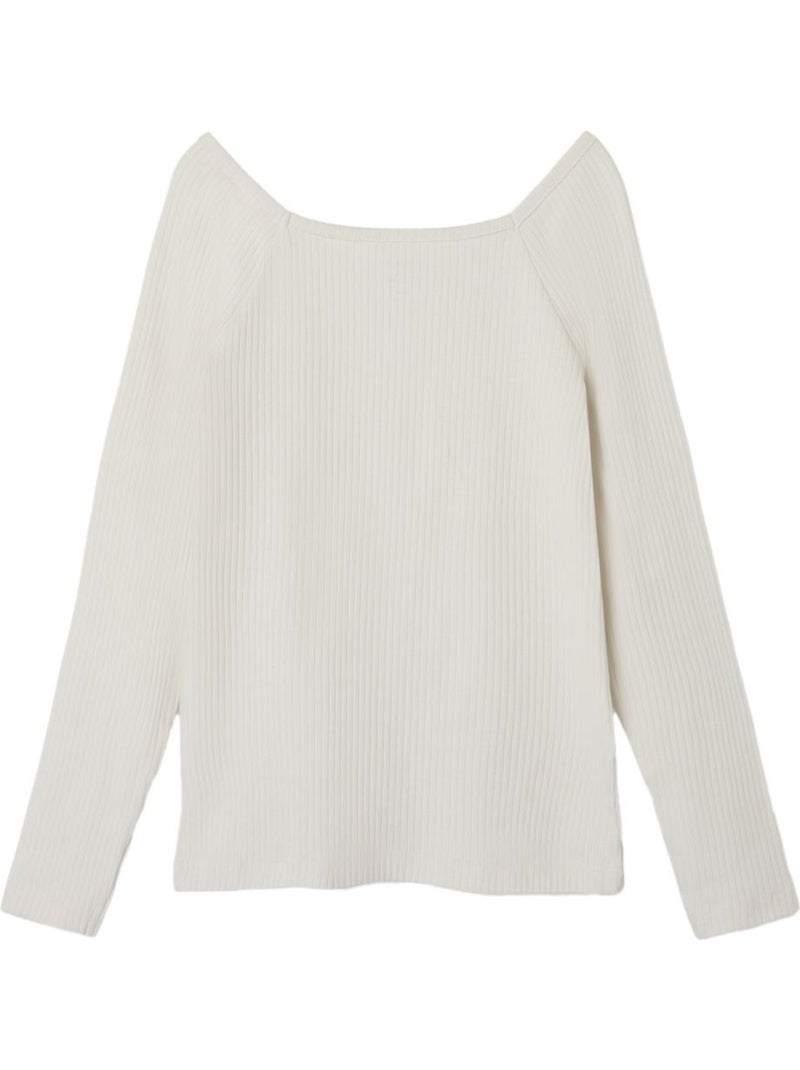 Camiseta de manga larga para niña name it Blanco - Kiabi