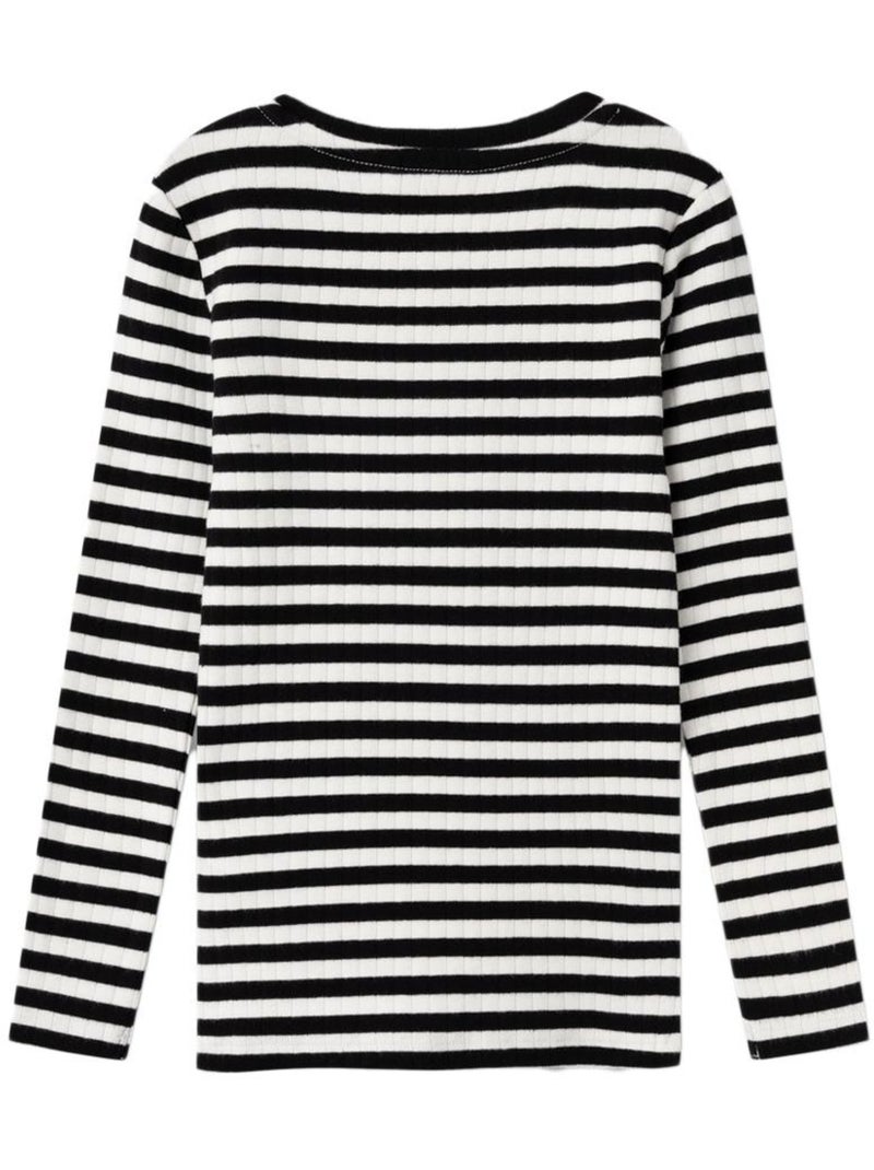 Camiseta de Manga Larga para Niña Name It en Negro - Kiabi