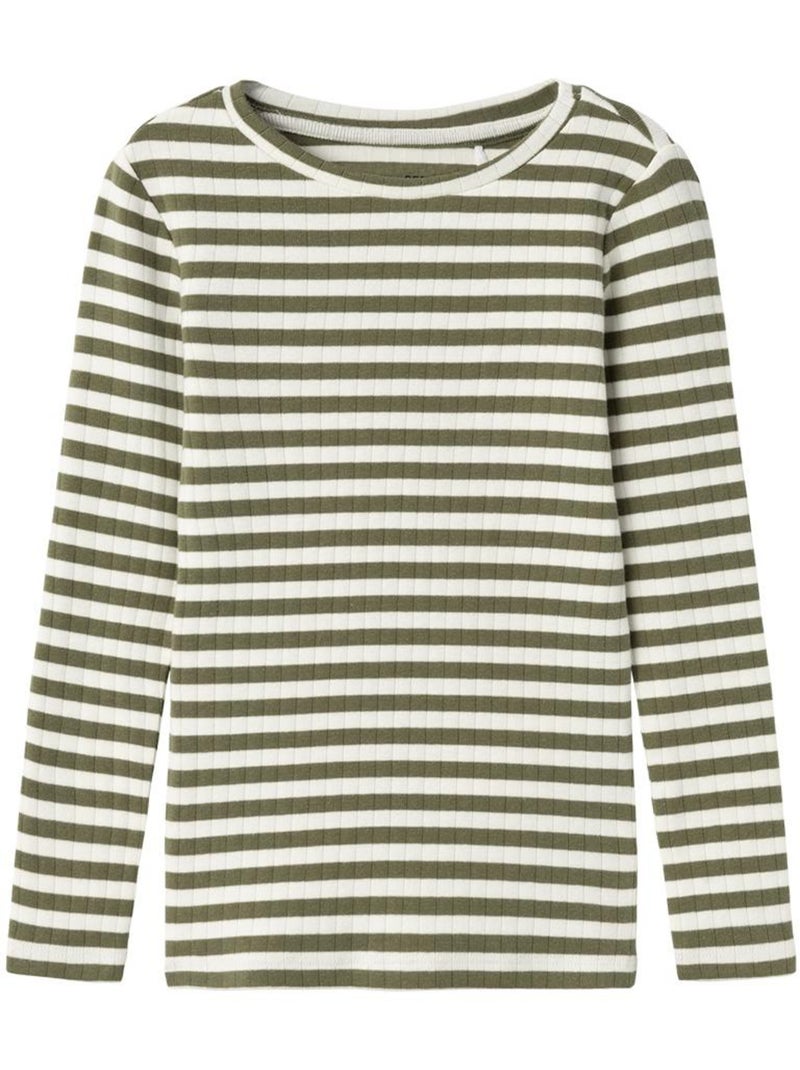 Camiseta de Manga Larga para Niña Name It Verde - Kiabi