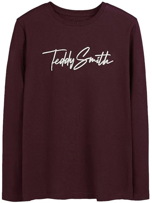 Camiseta de manga larga para niño teddy smith - Kiabi Camiseta de manga larga para niño teddy smith - Kiabi
