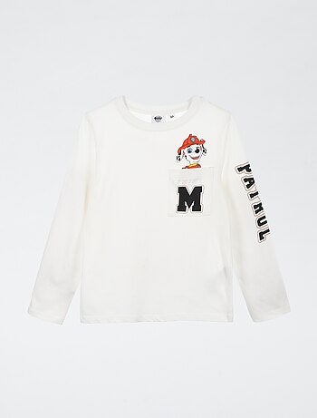 Camiseta de manga larga 'Patrulla Canina' de algodón