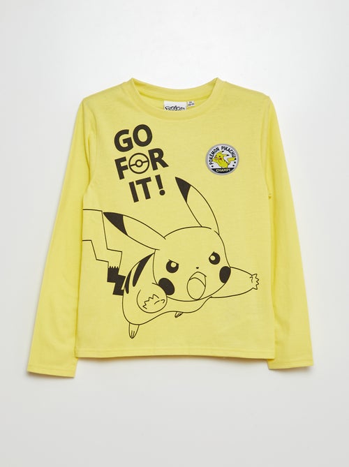 Camiseta de manga larga 'Pokémon' - Kiabi