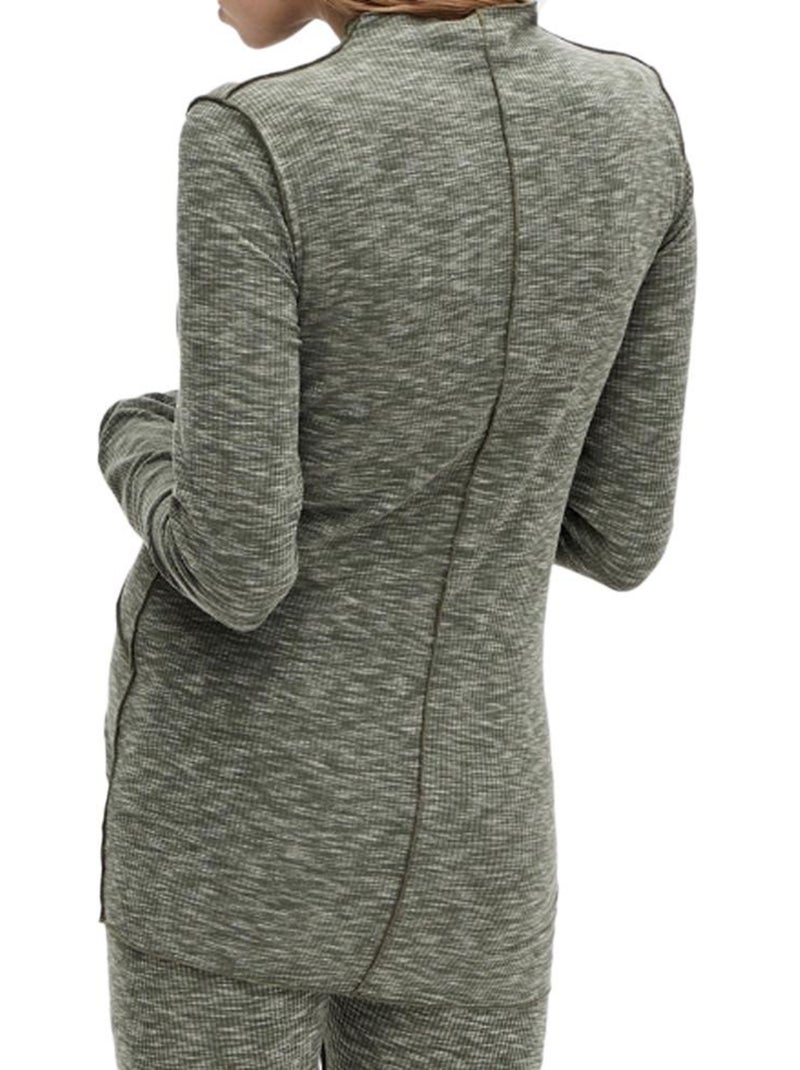 Camiseta de Manga Larga Premamá Mamalicious para Mujer Gris plateado - Kiabi