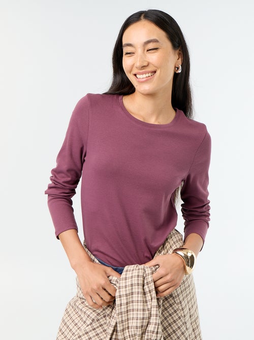 Camiseta de manga larga - Kiabi Camiseta de manga larga - Kiabi